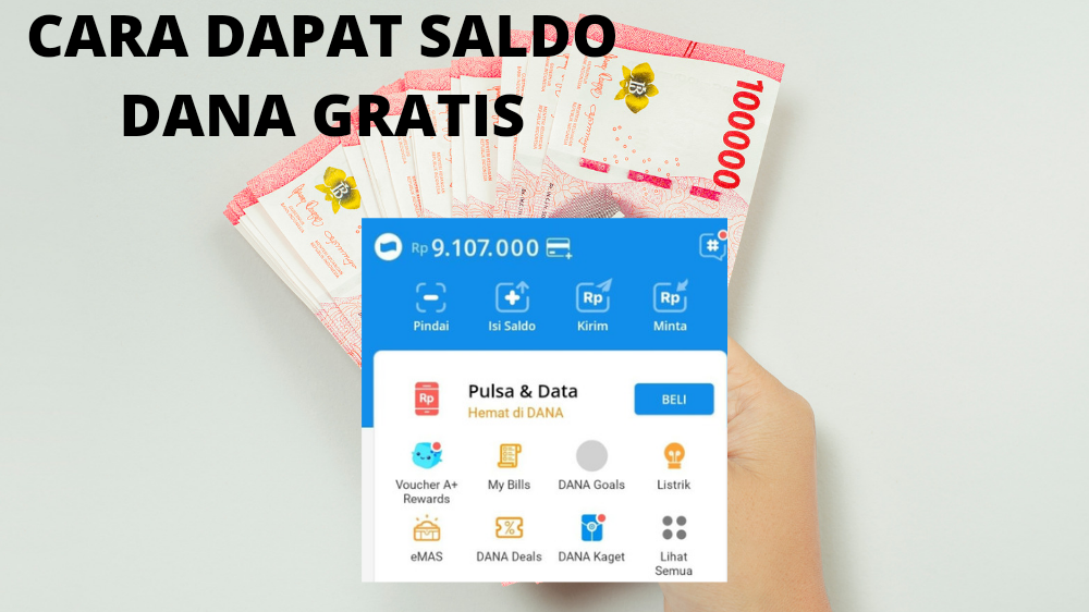 Mau Dapat Saldo DANA Gratis Hanya Pake Hp dan Internet Doang? Cek Disini!