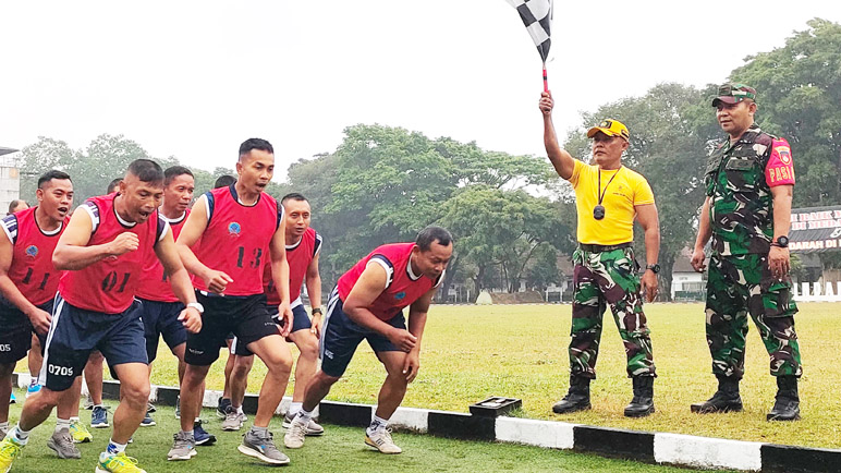 Tes Kesamaptaan Jasmani, Kodim Magelang Pastikan Prajuritnya Siap Melaksanakan Tugas