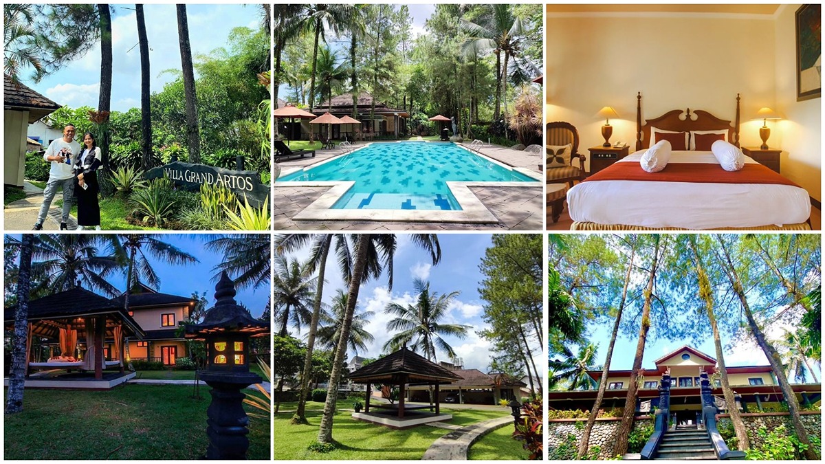 Staycation Yuk! Villa Grand Artos Penginapan dengan suasana Tepi Pantai Serasa di Bali & Suguhkan View Gunung