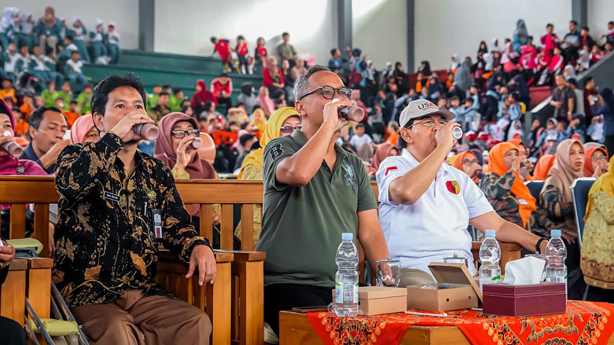 Walikota Magelang dr Aziz Tekankan Gerakan Minum Susu Adalah Tabungan di Masa Depan