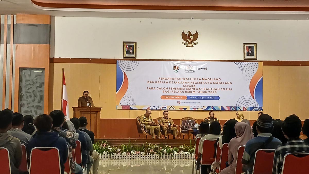 Pemkot Magelang Salurkan Bansos Tunai untuk 104 UMKM, Penggunaan Dana Diawasi Kejaksaan