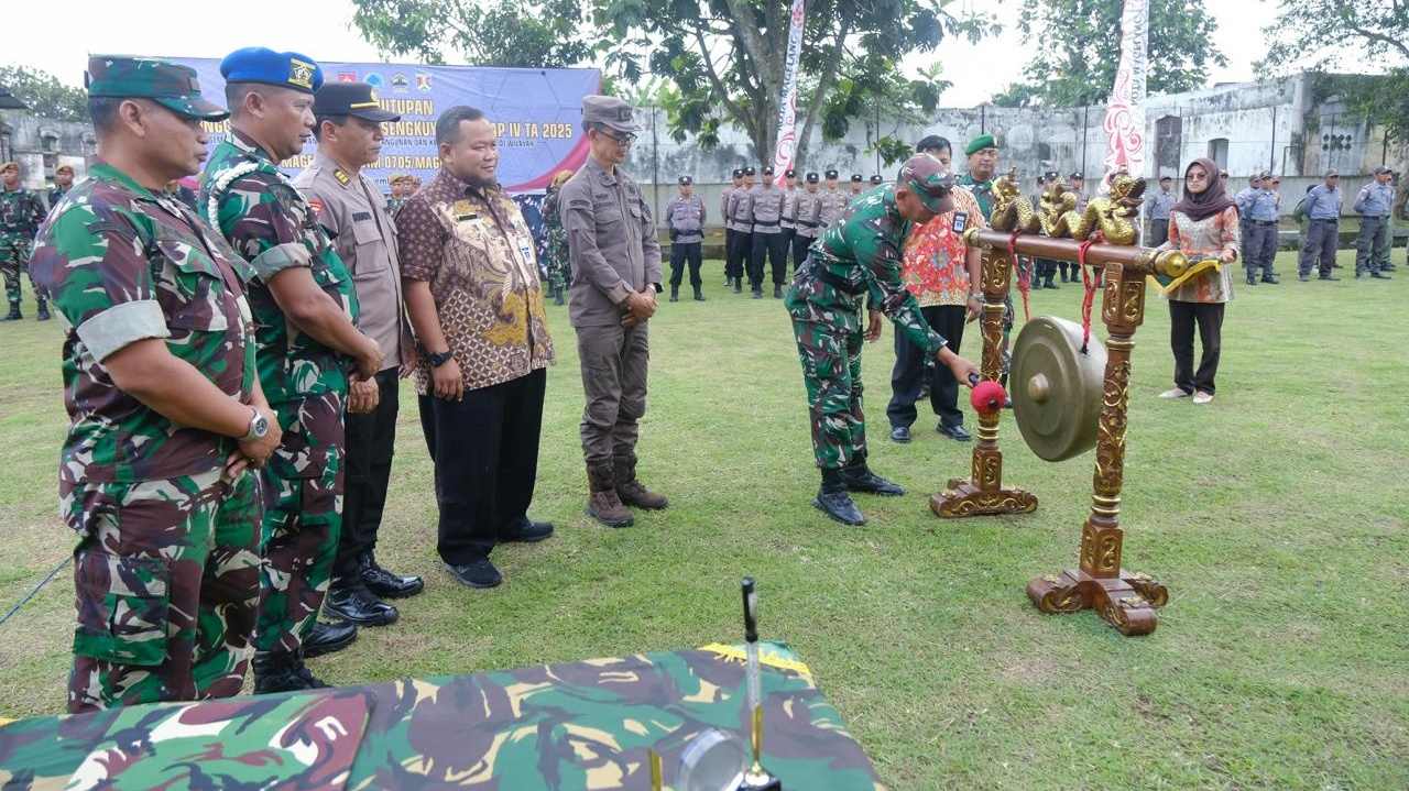 TMMD Sengkuyung Tahap IV Kota Magelang Resmi Ditutup