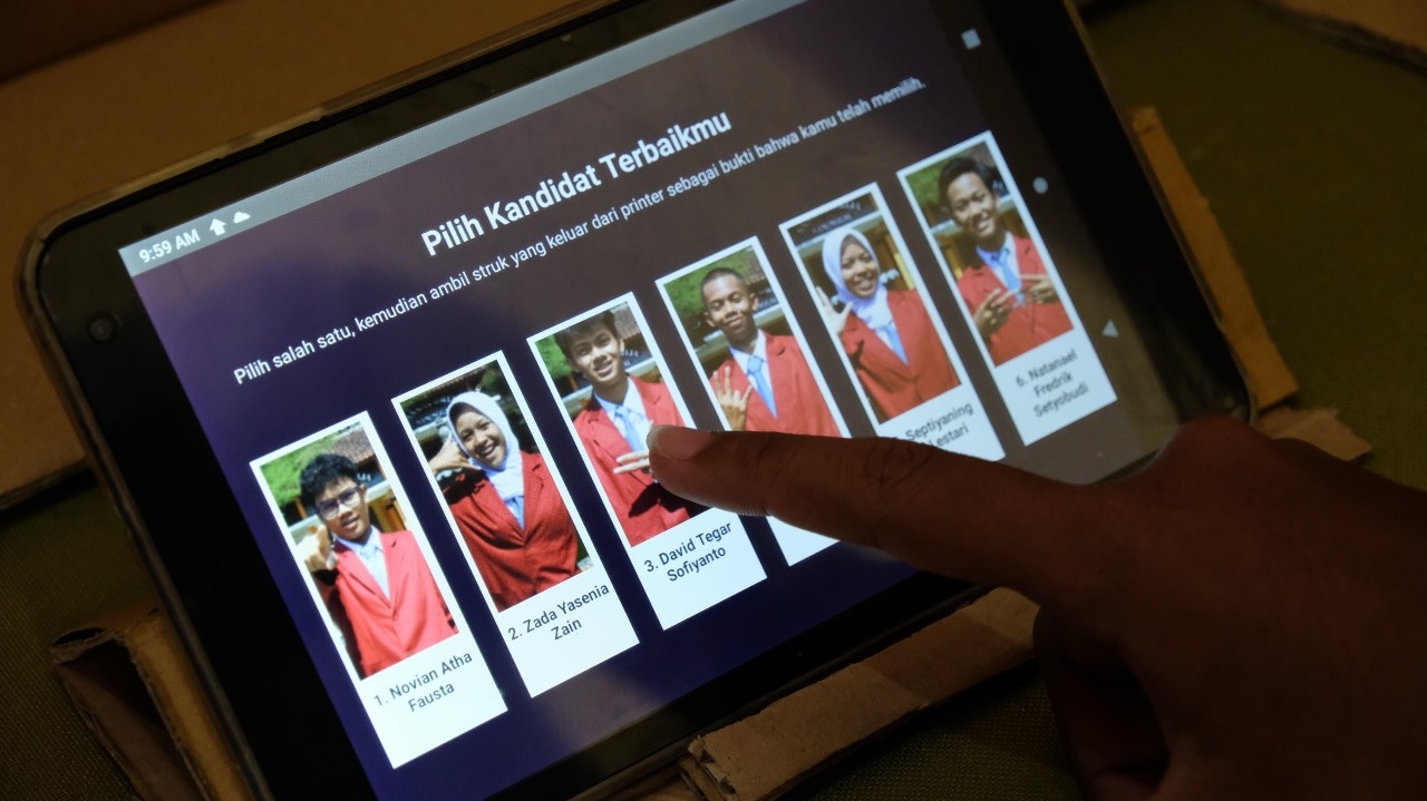 SMAN 2 Temanggung Gelar Pemilihan Ketua OSIS dengan E-Voting, Lebih Cepat dan Transparan