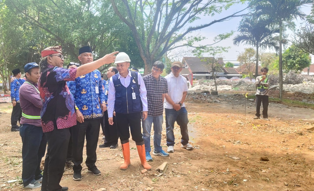 Taman Pendopo Pengayoman Temanggung Ditata, Anggaran Rp4 Miliar untuk PKL dan Ruang Publik