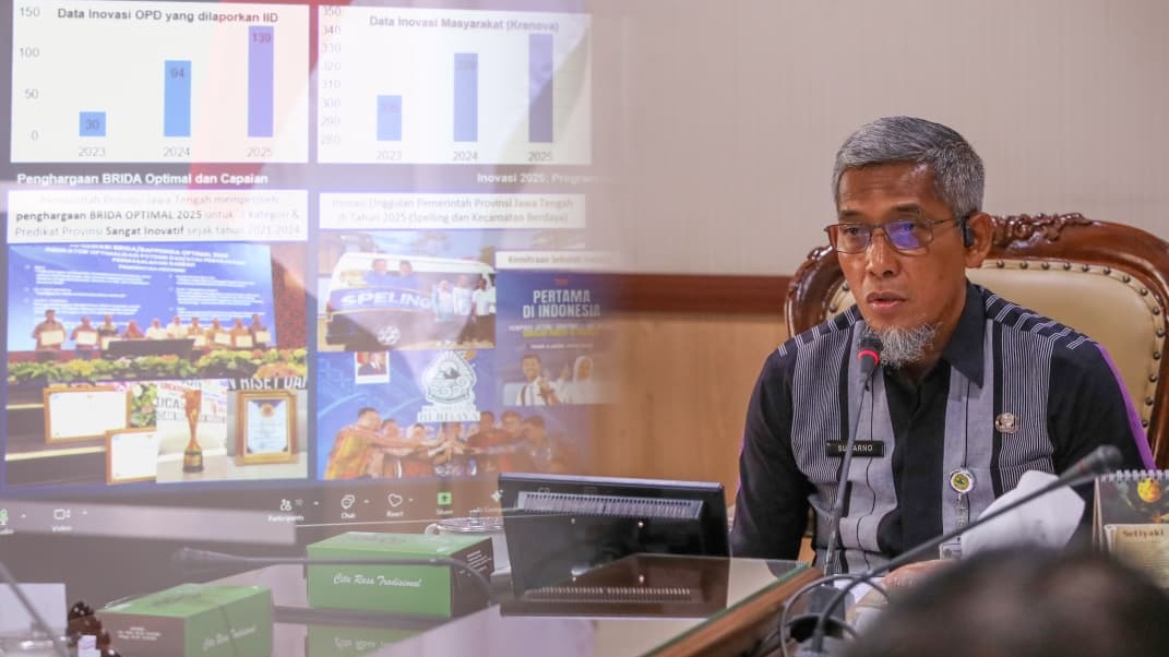 Ciptakan 858 Inovasi, Jateng Masuk Nominator IGA 2025