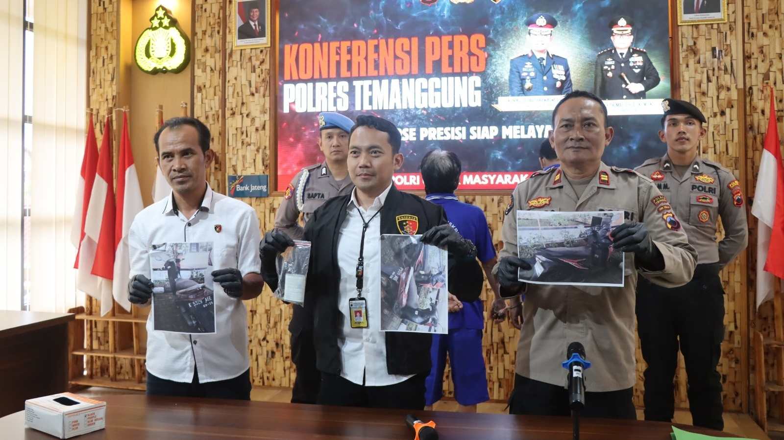 Pencuri Gondol Motor Saat Pemilik Cuci Baju di Pemandian Umum, Dua Pelaku Ditangkap di Temanggung
