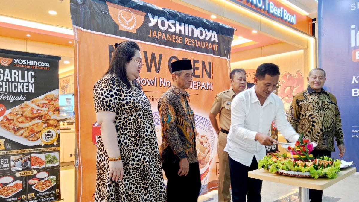 Yoshinoya Buka Gerai di Artos Mall Magelang, Diskon hingga 50 Persen