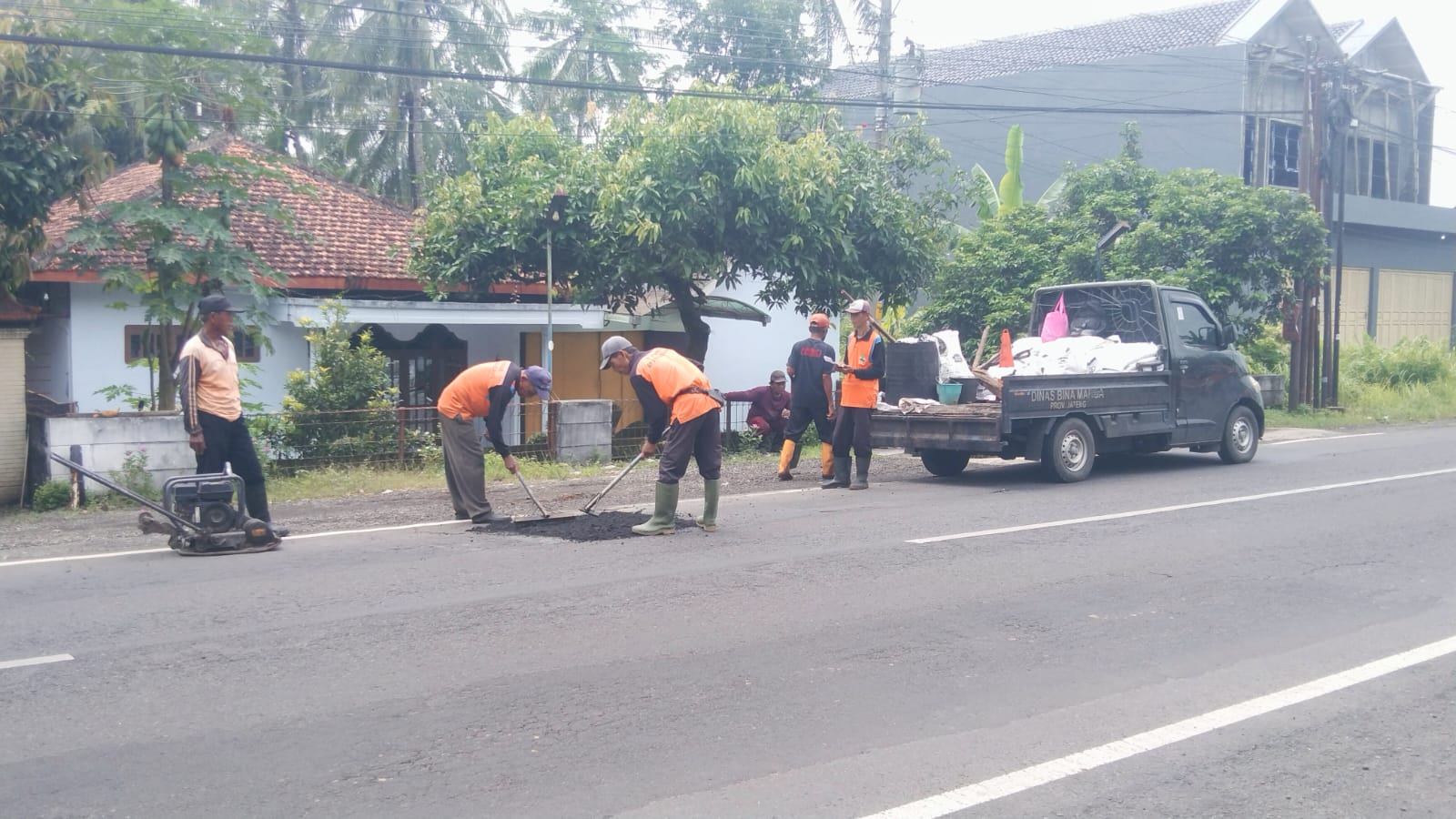 Target H-7 Lebaran, Jalan Provinsi di Magelang-Purworejo-Kebumen Bebas Lubang