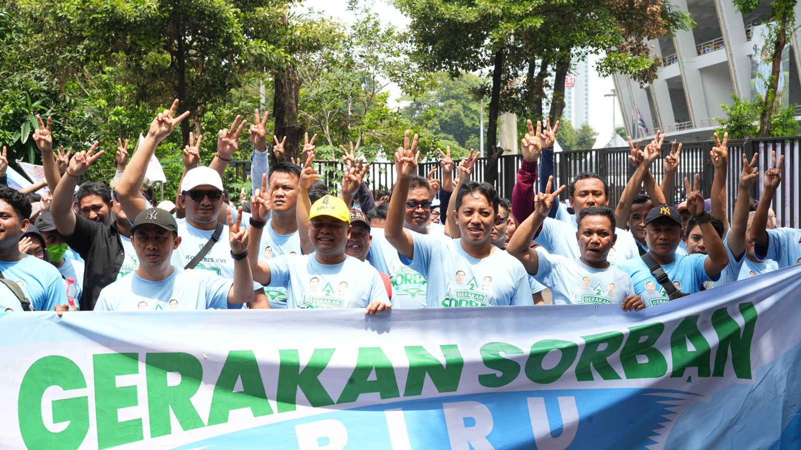 Gerakan Sorban Biru Jadi Kunci Untuk Prabowo-Gibran: Optimis Satu Putaran Dengan 8 Juta Anggota