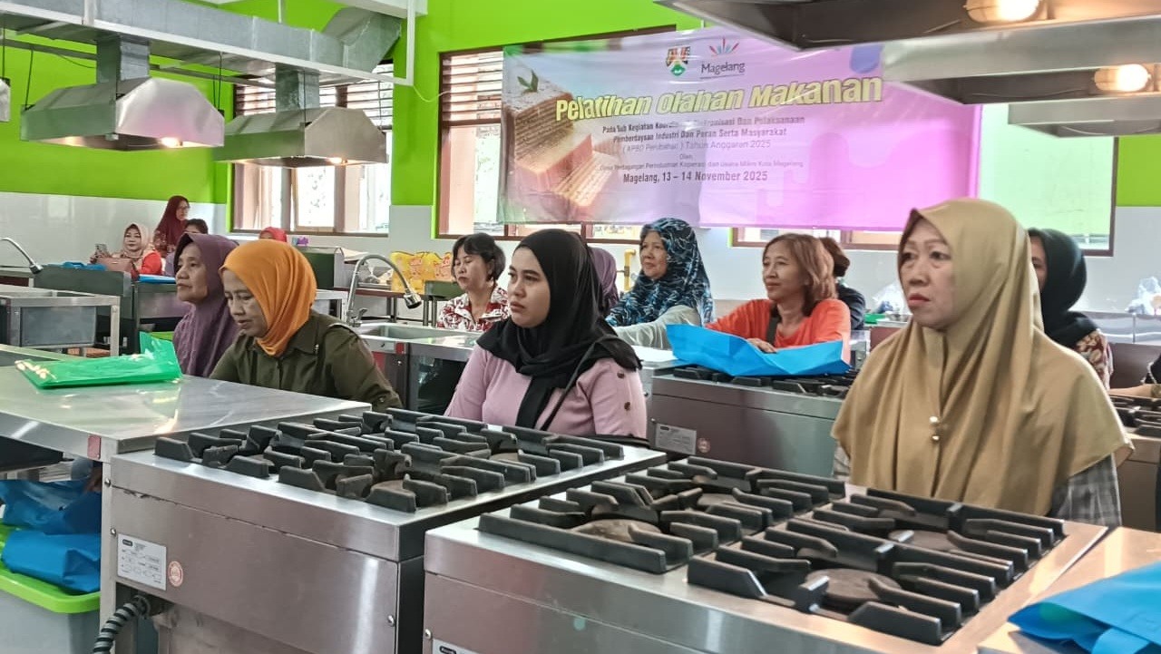 Pemkot Magelang Dorong Eksistensi Pelaku UMKM Lewat Pelatihan