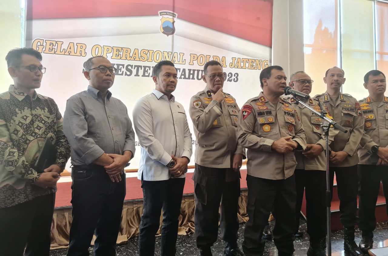 Evaluasi Kinerja Jelang Tahun Politik, Polda Jateng Gelar Operasional Semester I 