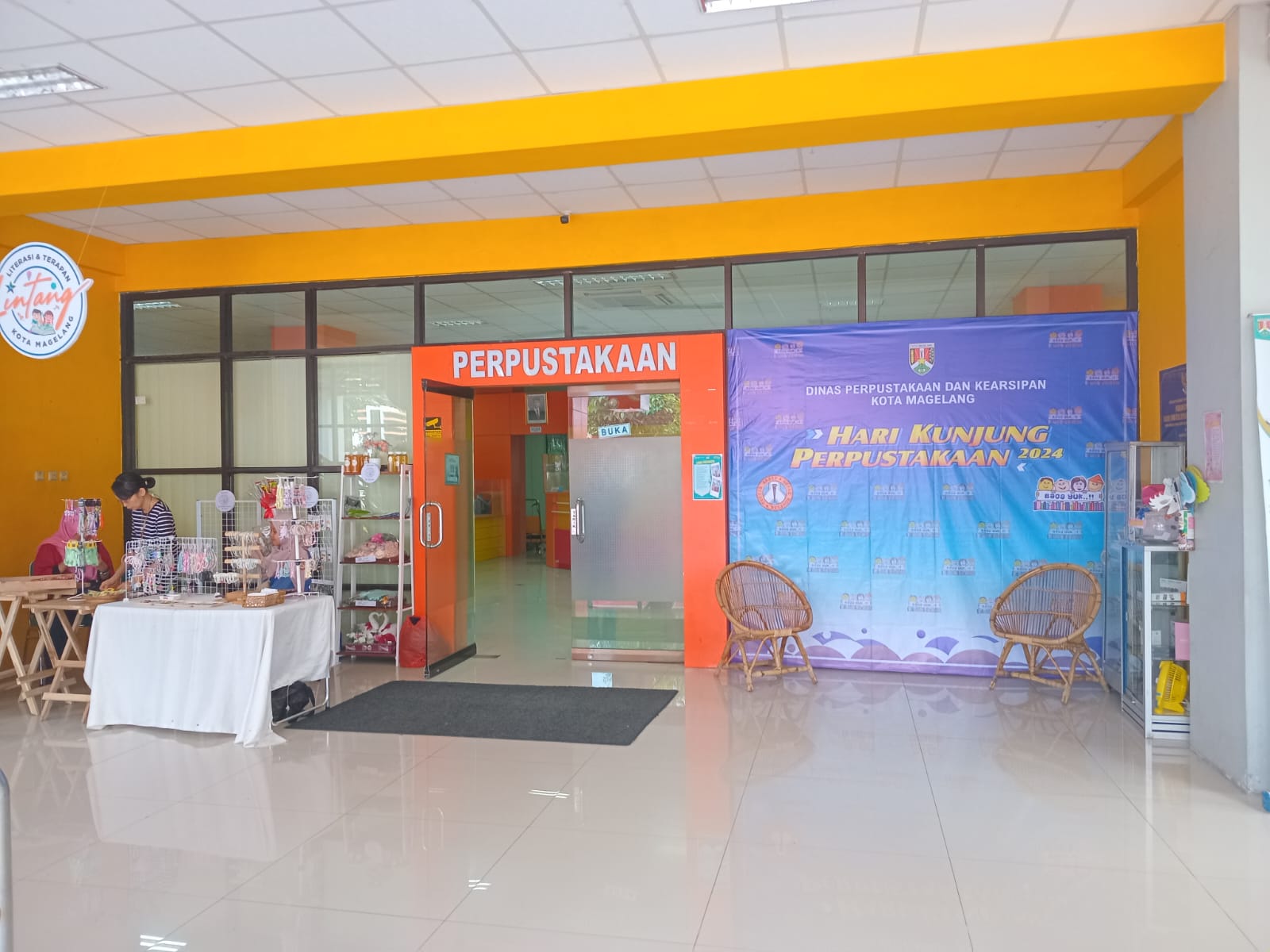 Sambut Hari Kunjungan, Perpustakaan Kota Magelang Gelar Bazar Buku