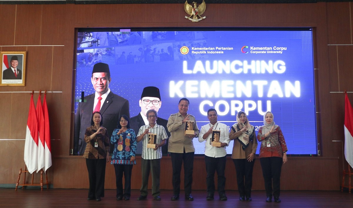 Aktif Berbagi Pengetahuan, Polbangtan Kementan Raih Anugerah Kementan Corpu