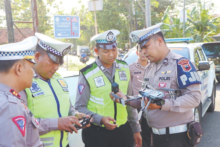 Penggunaan ETLE Drone di Purworejo Kembali Dimonitor Polda Jateng