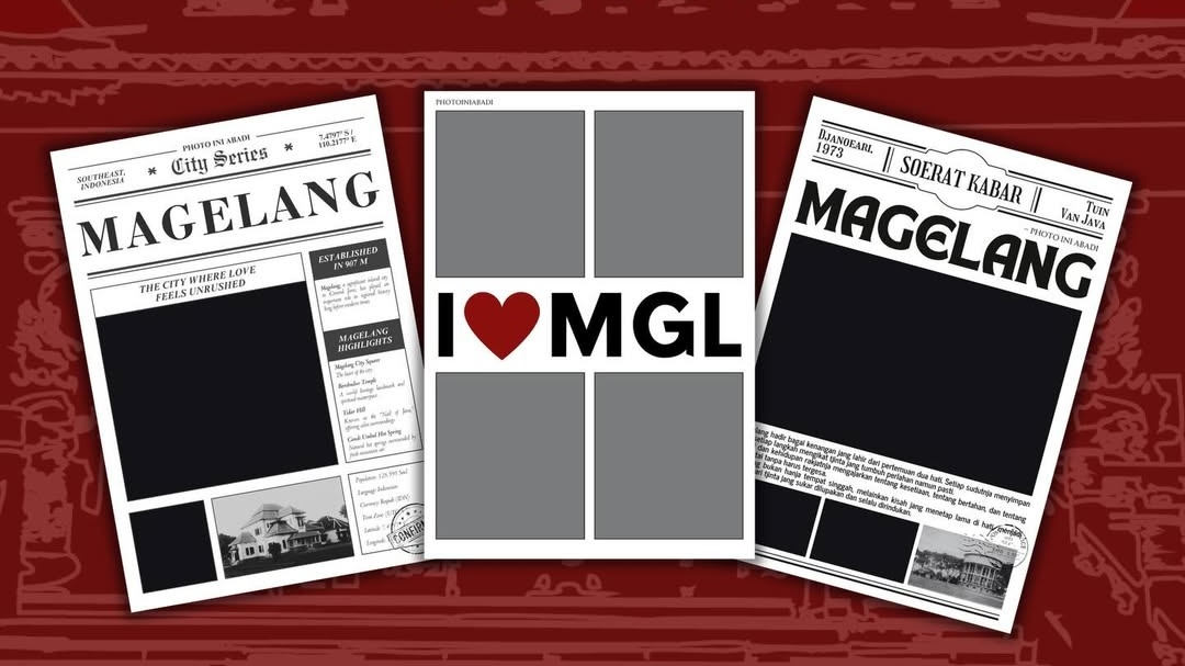 Newspaper Photobooth Kini Hadir di Pecinan Magelang, Cek Harga dan Jam Operasionalnya Disini