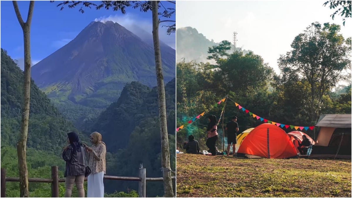 Ingin Camping Seru? Nawang Jagad Kaliurang Hadirkan Pemandangan Gunung Merapi Dari Dekat Yang Gagah & Ekstotis