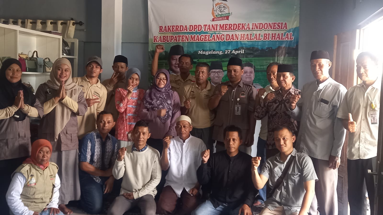 DPD Tani Merdeka Kabupaten Magelang Komitmen Sejahterakan Petani dan Peternak