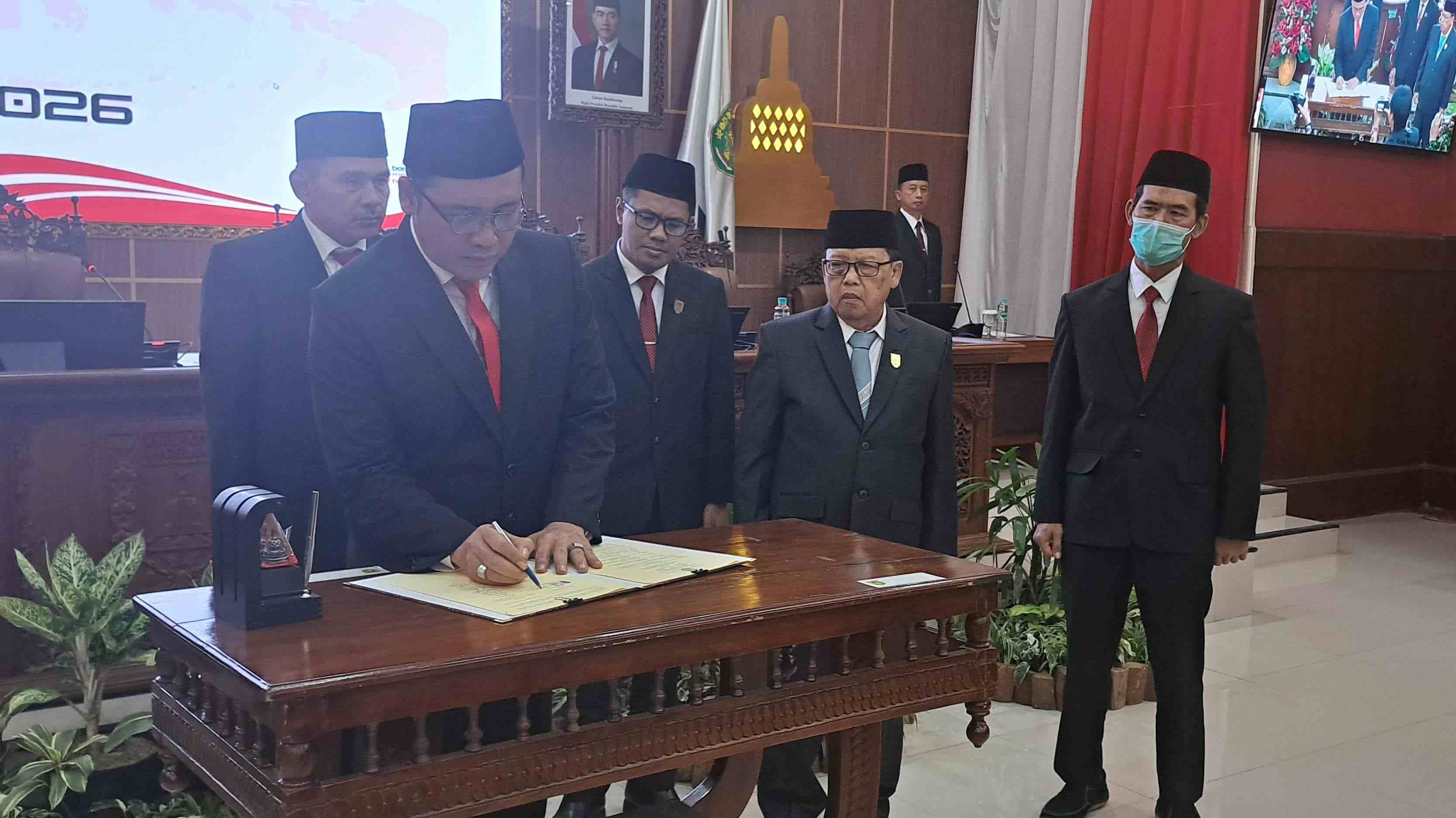 DPRD dan Pemkab Magelang Sepakati KUA-PPAS 2026, Pendapatan Naik Rp54 Miliar