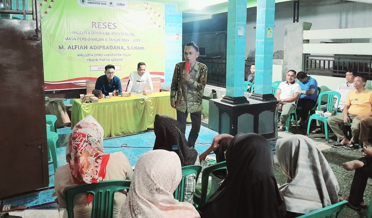 Fraksi Golkar Desak 5 Ruas Jalan di Pangkah Tegal Segera Diperbaiki