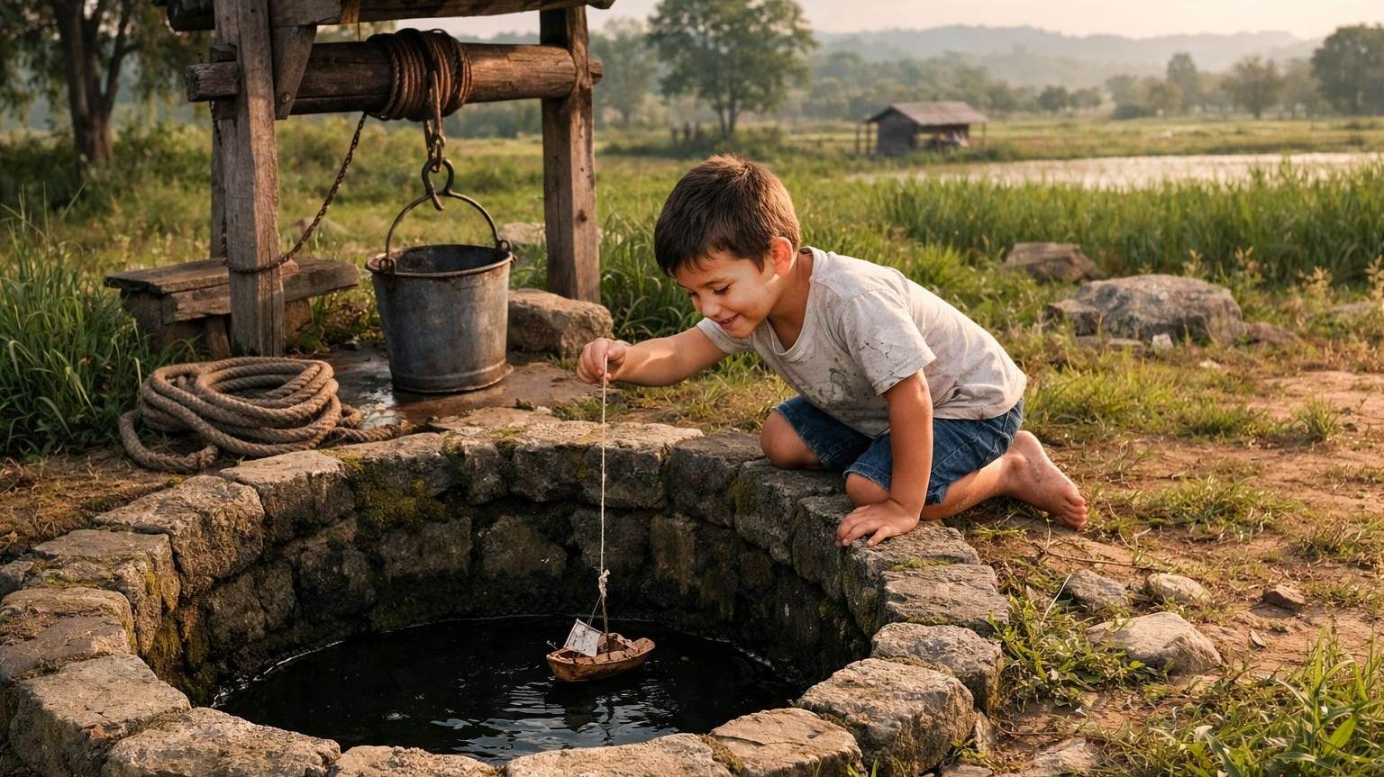 Asyik Bermain, Bocah 4 Tahun di Ringinputih Borobudur Magelang Tercebur Sumur Sedalam 7 Meter
