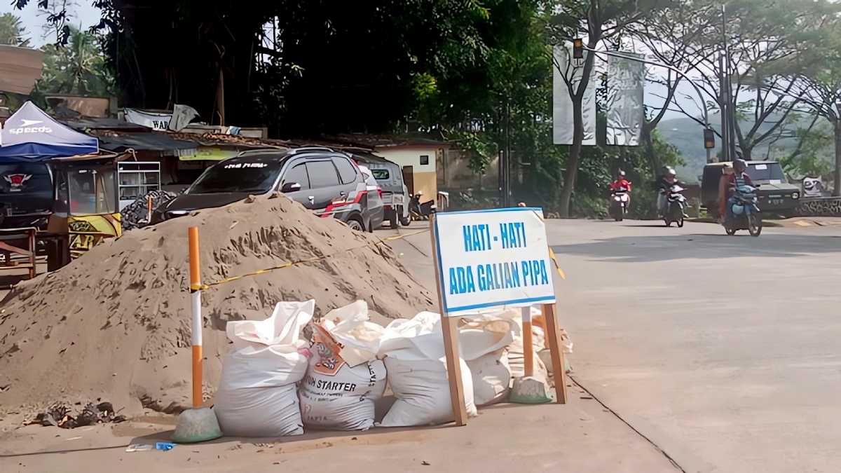 Penggantian Pipa Ganggu Pengguna Jalan, PDAM Kota Magelang Minta Maaf