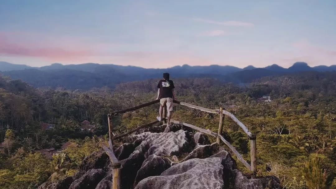 Watu Tumpang di Hutan Pinus Kalilo Purworejo, Tempat Pertapaan yang jadi Daya Tarik Tambahan