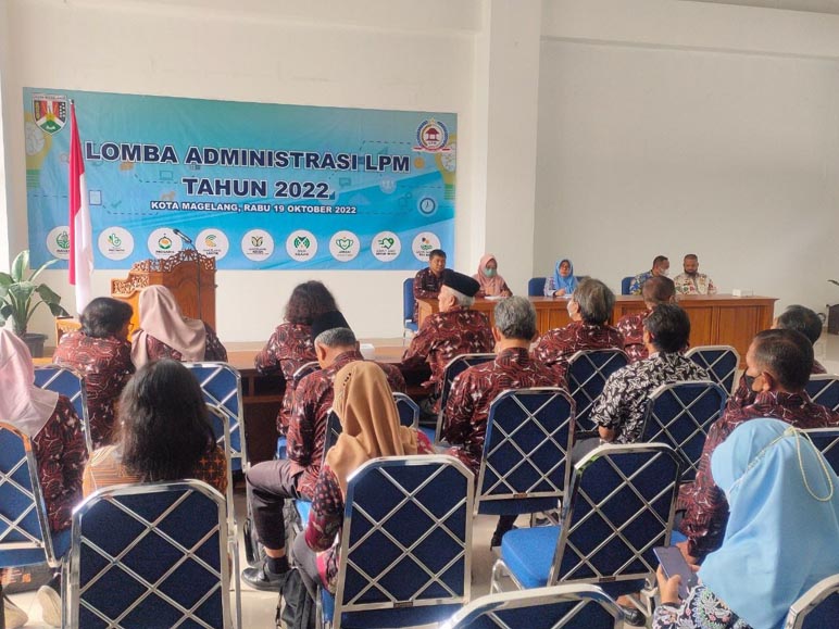 Bentuk Pembinaan Pemkot Magelang, LPM Ikuti Lomba Administrasi