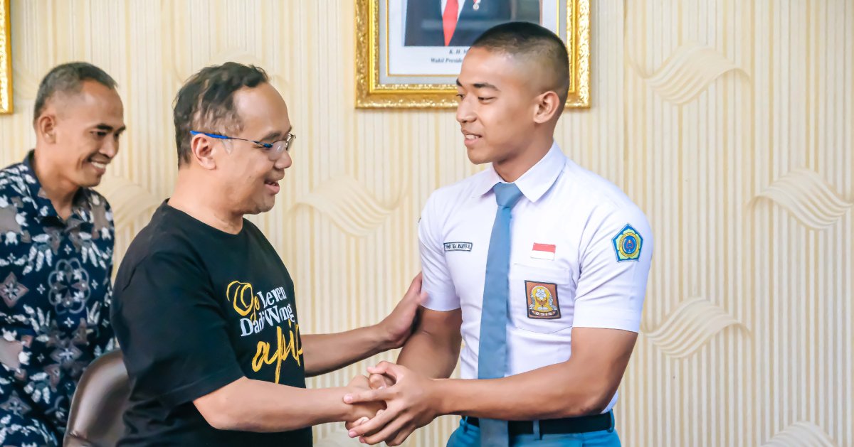 Lolos Paskibraka Jawa Tengah, Yudhistira Diundang Walikota Magelang