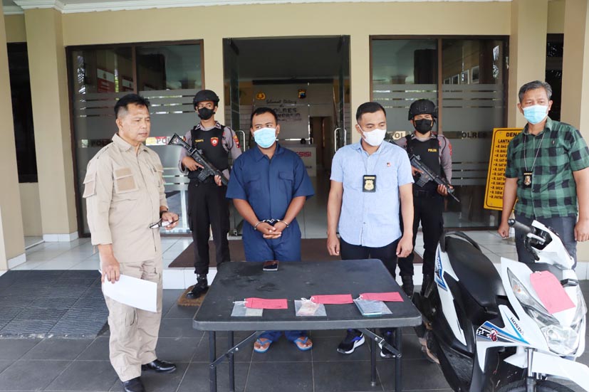 Ditinggal Nonton Organ Tunggal, Motor Yeyen Raib Digondol Maling, Tersangka Dibekuk Polisi