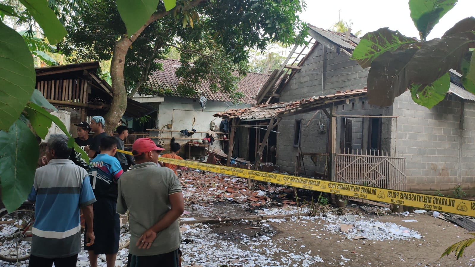 Ledakan Diduga Mercon di Purworejo, Rumah Hancur dan 5 Warga Luka-Luka