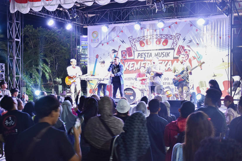 Pesta Musik Semarak Hari Kemerdekaan Artos Mall Magelang