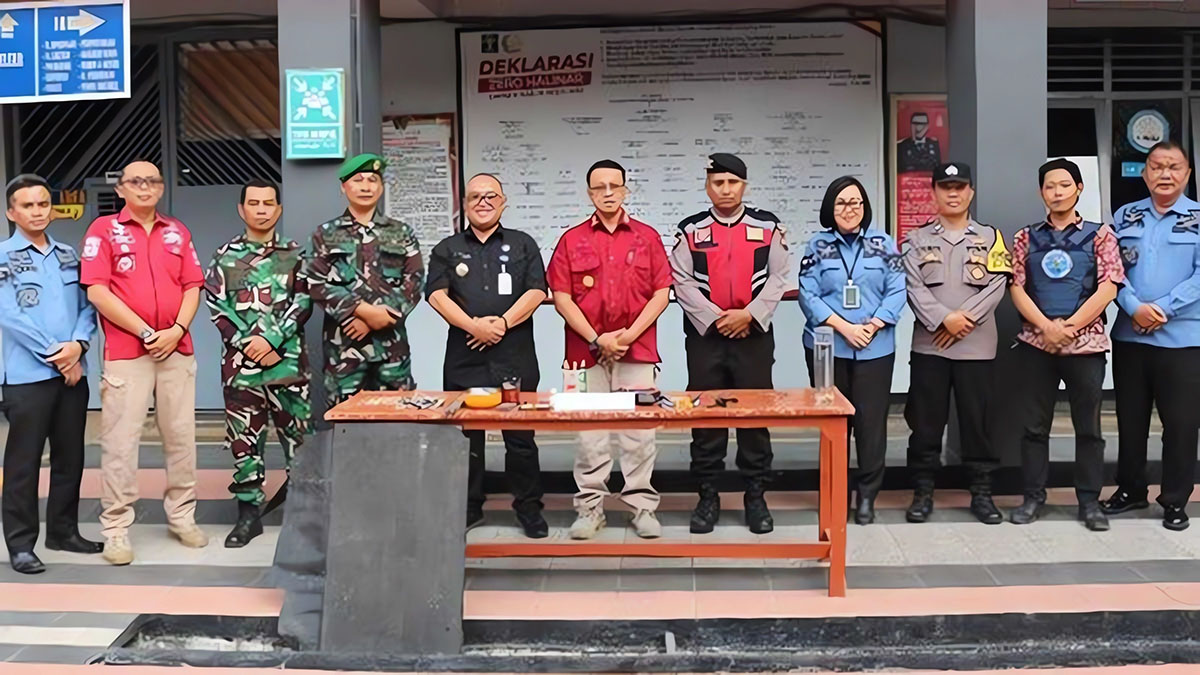 Gelar Razia, Lapas IIA Magelang Temukan Barang-barang Ini dari Kantong Warga Binaan