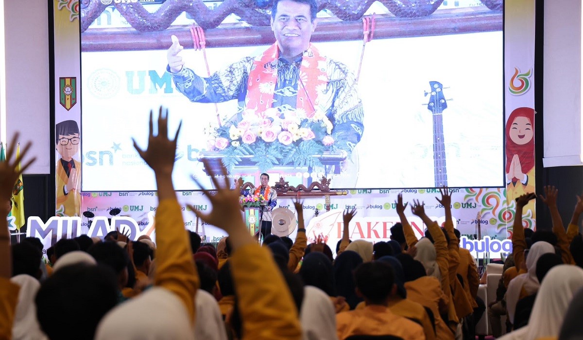 Motivasi 2.000 Pelajar Muhammadiyah, Mentan: “Struggle Now, Enjoy Your Life. Enjoy Now, Struggle for Life”