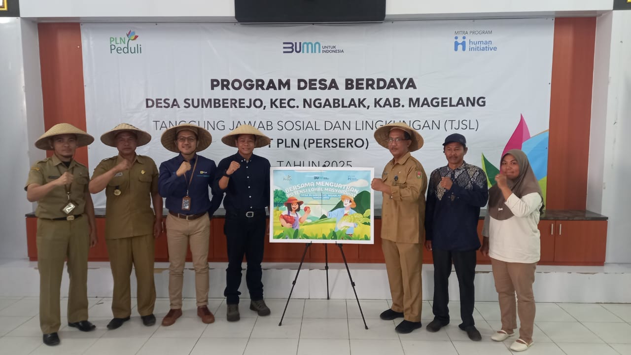 Desa Sumberejo Dipilih PLN, Warga Sumringah Dapat Program Pendampingan Setahun Penuh