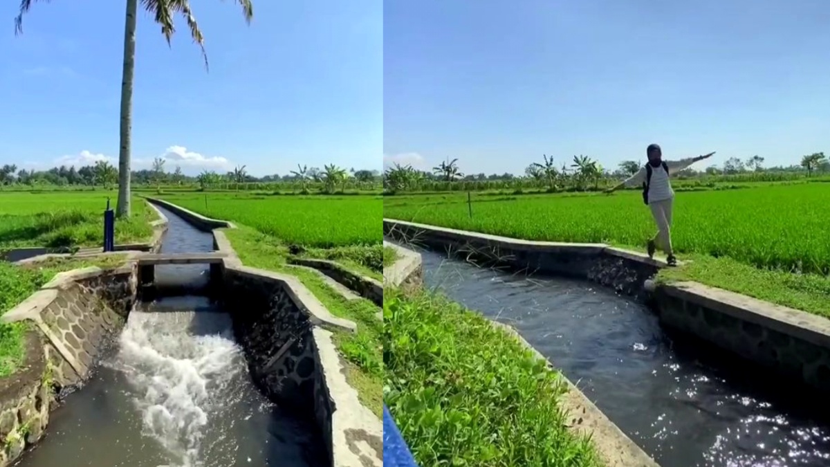 Rekomendasi Spot Foto di Ngluwar! Tepi Sawah Tugu Dhuwur Bligo Suguhkan Pesona Alam yang Menakjubkan