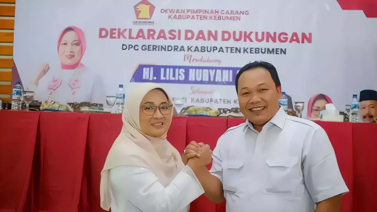 Deklarasi Lilis Nuryani Ditolak 26 PAC Gerindra Kebumen