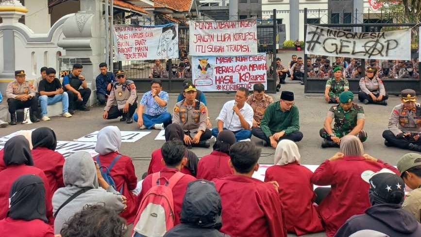 Unjuk Rasa, Mahasiswa Purworejo Tuntut Kasus Mini Zoo Diusut Tuntas
