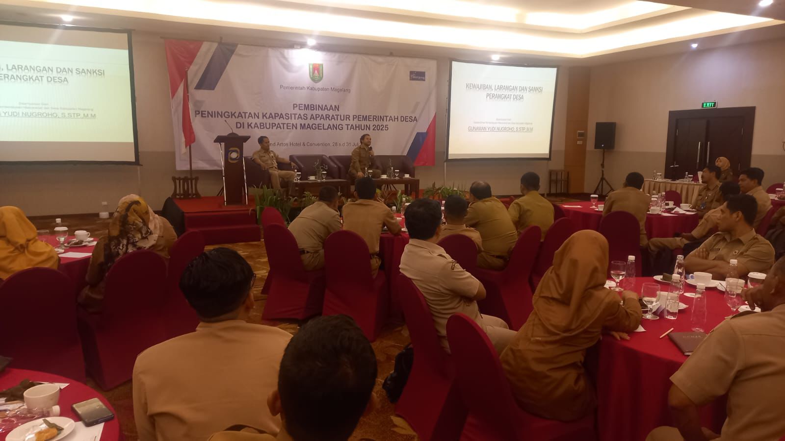 Dispermasdes Kabupaten Magelang Tingkatkan Kapasitas 367 Kepala Desa Lewat Pembinaan