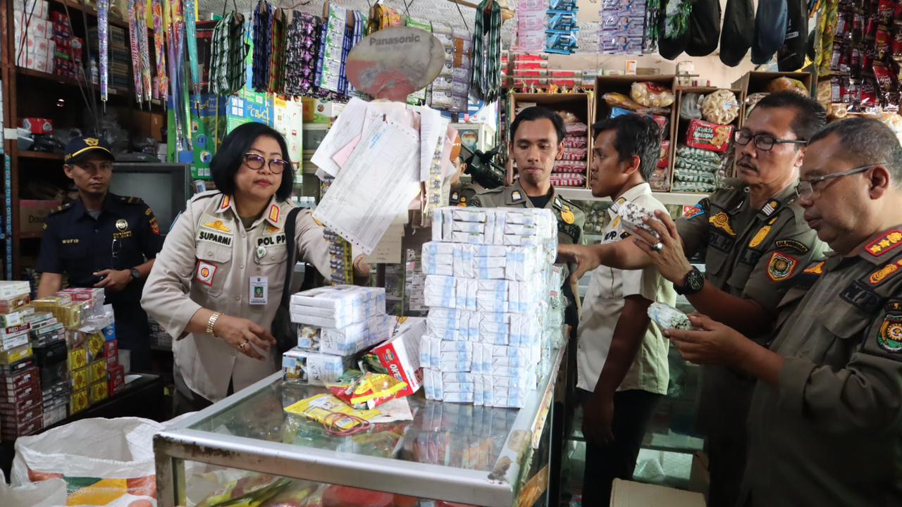 Peredaran Rokok Ilegal Makin Marak, Tim Gabungan Sisir Kawasan Perbatasan Purworejo-Kebumen