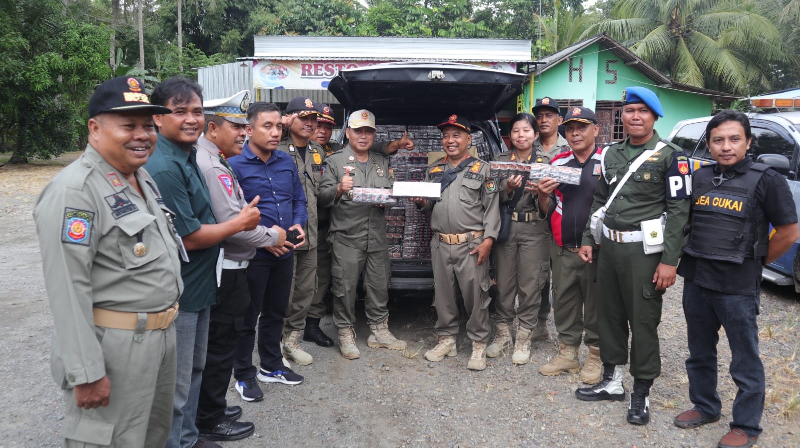 Bea Cukai Magelang Gagalkan Upaya Penyelundupan Ratusan Ribu Rokok Ilegal di Purworejo