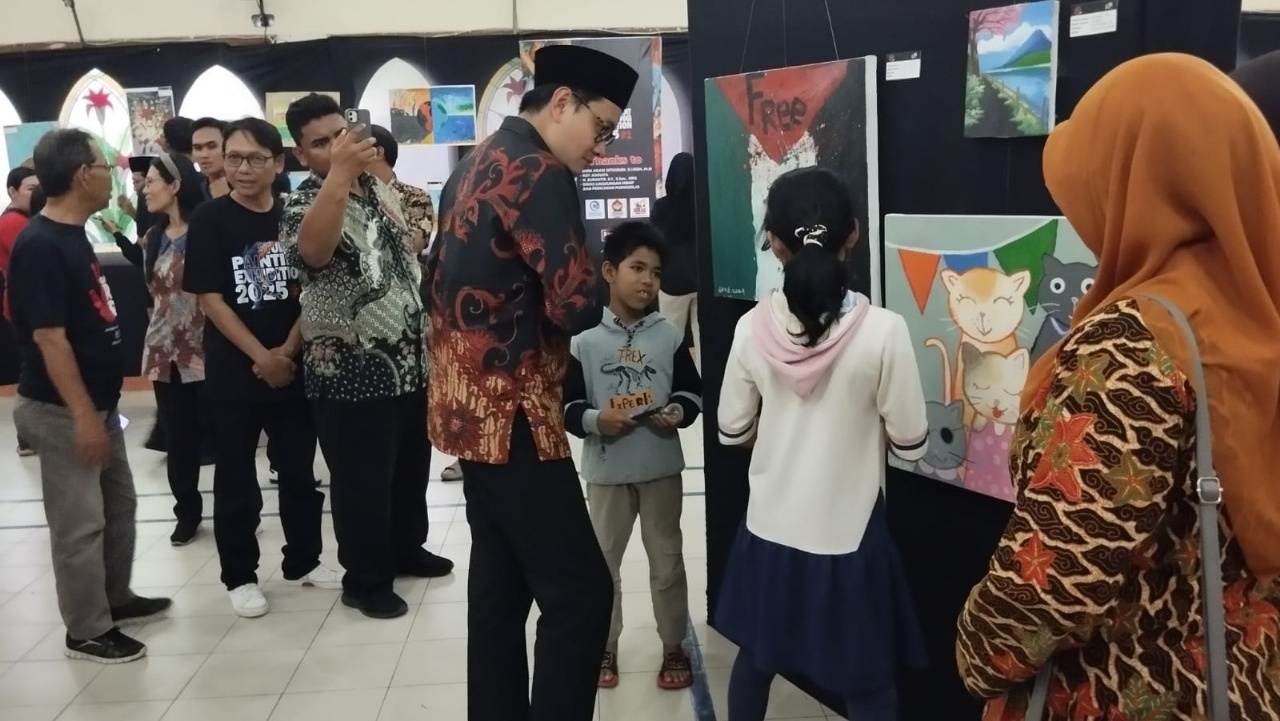 Student Painting Exhibition 2025: 120 Karya Pelajar Purworejo Dipajang, Wakil Bupati Dukung Bakat Nonakademik