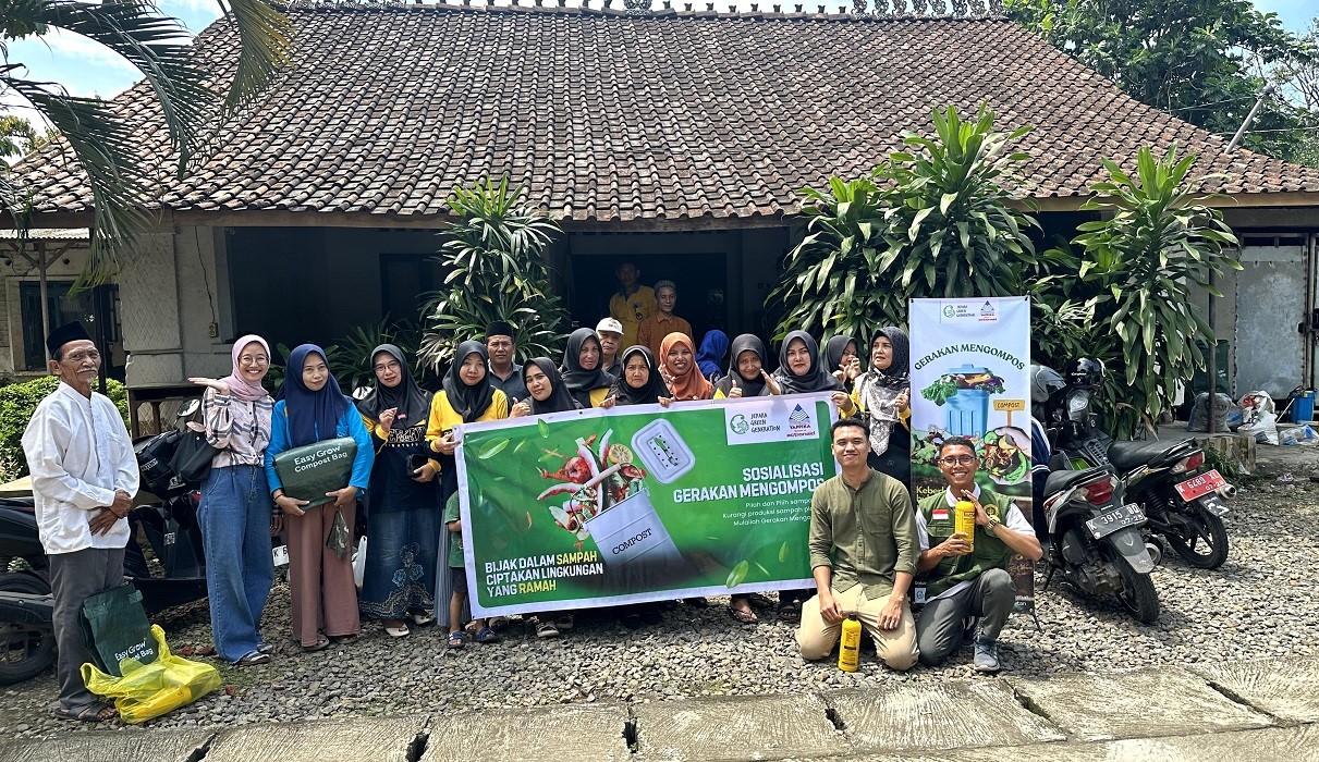 Jadikan Nilai Tambah Perekonomian, Mahasiswa Polbangtan Kementan Kelola Sampah Dapur