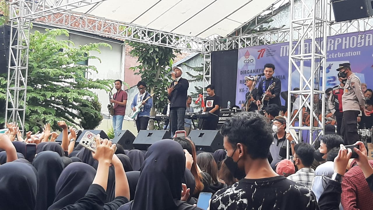 Konser ‘Aftershine’ di HUT ke-42 SMKN 3 Magelang