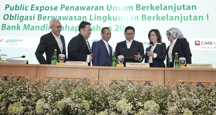 Komitmen Bangun Bisnis Berkelanjutan, Bank Mandiri Incar Rp5 Triliun dari Penerbitan Green Bond