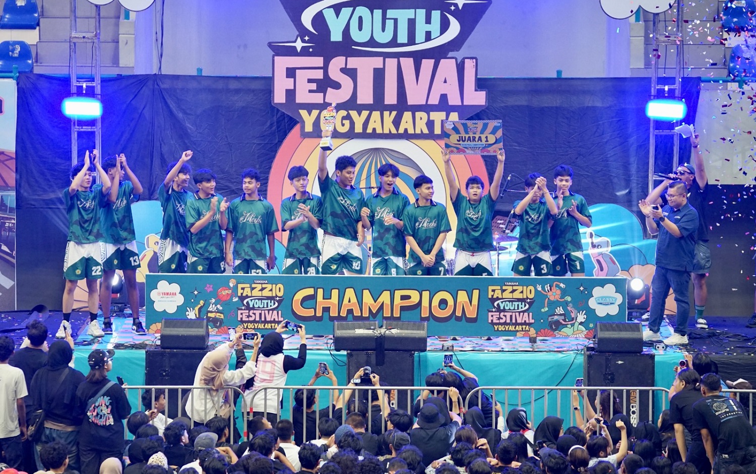 Yogyakarta Tutup Fazzio Youth Festival 2025 dengan Ledakan Kreativitas dan Semangat 'Go Crazee' Anak Muda