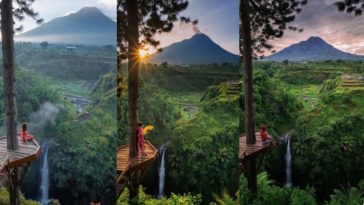 Indahnya Air Terjun Kedung Kayang Magelang, Mirip Air Terjun di Luar Negeri