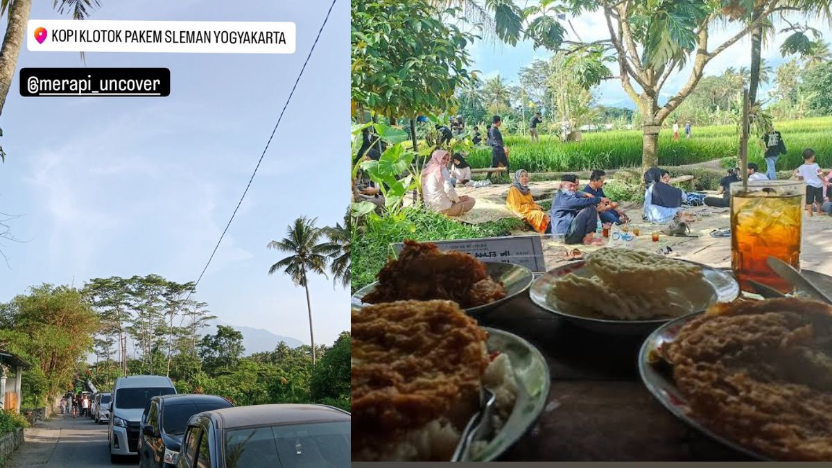 Viral! Antrean Warung Kopi Klotok Membludak Hingga ke Jalan di Libur Nataru, Ini Videonya