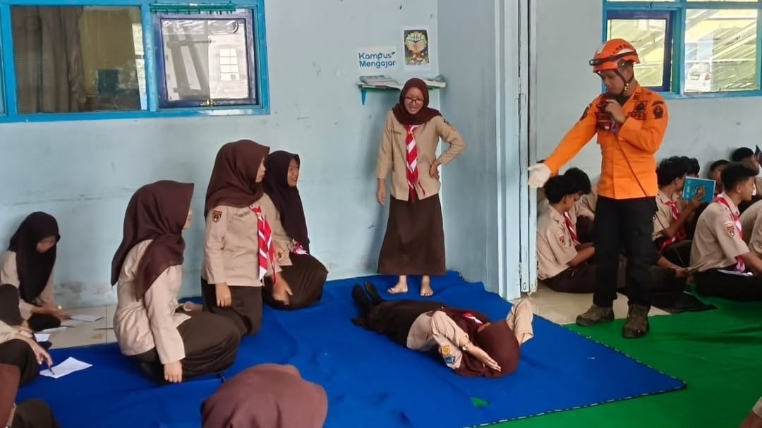 Pelajar Temanggung Dibekali Pelatihan Penanggulangan Bencana, BPBD: Kesiapsiagaan Harus Dimulai Sejak Dini