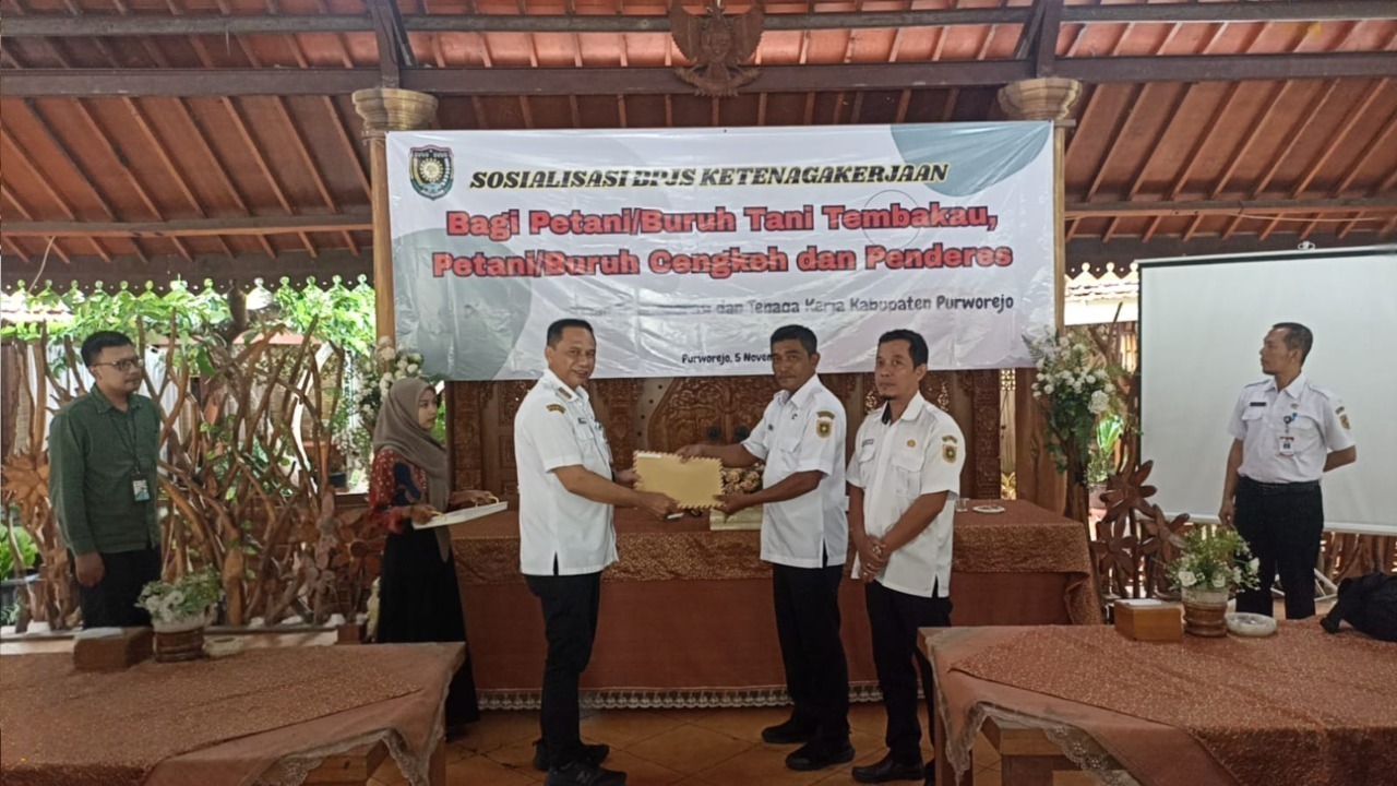 Purworejo Dorong Pekerja Informal Ikut Jaminan Sosial, 1.072 Warga Dapat Perlindungan DBHCHT