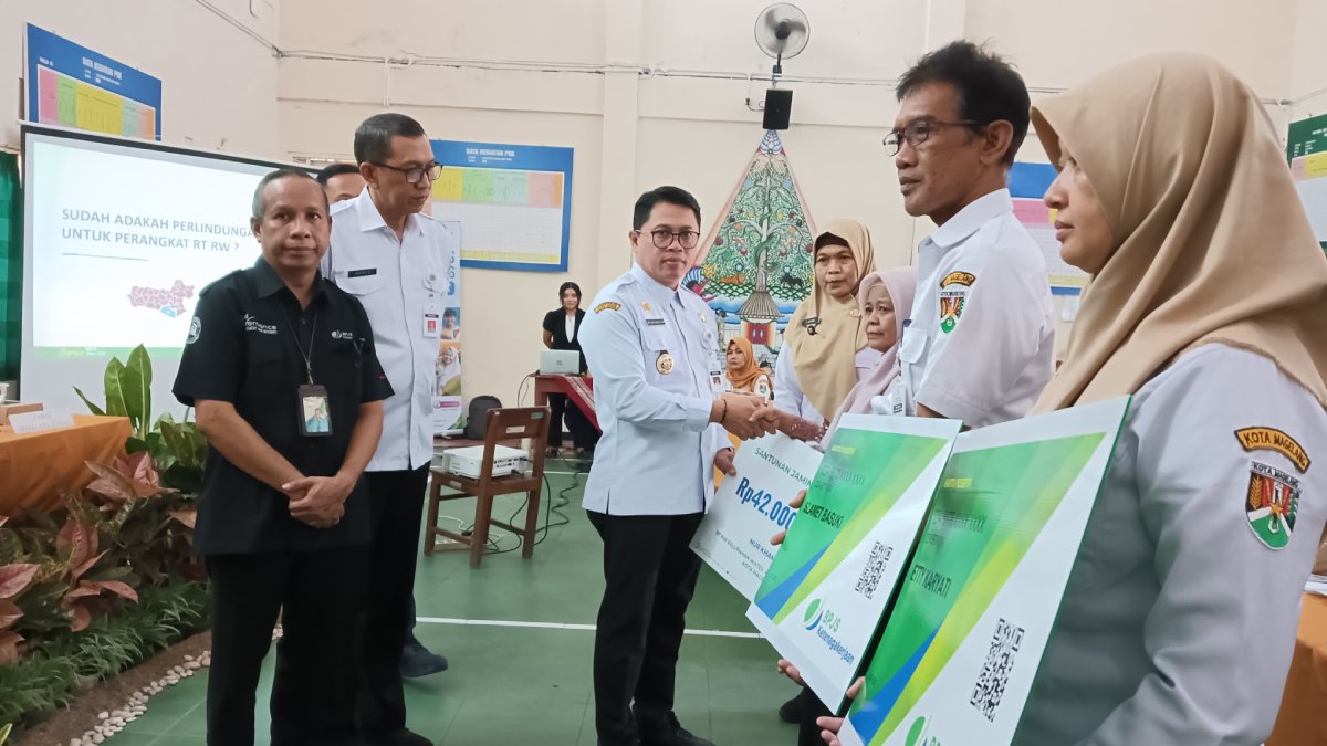 RT dan RW Kota Magelang Dapat Perlindungan BPJS Ketenagakerjaan